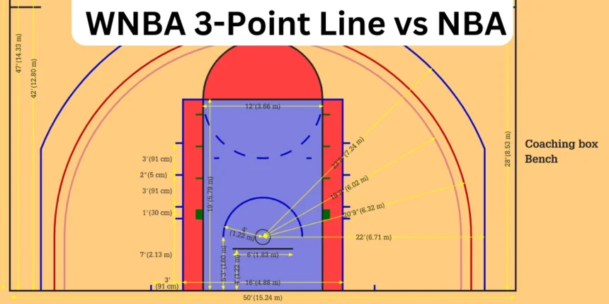 WNBA 3-Point Line vs NBA: Understanding the Differences in Distance, and Court Setup