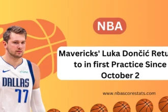 NBA: Mavericks' Luka Dončić returns to in first practice since October 2