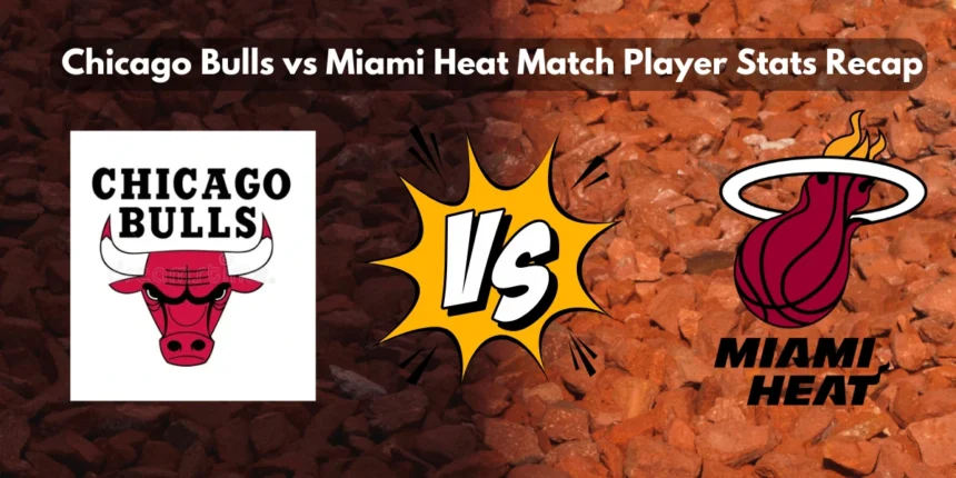 Miami heat vs chicago bulls match player stats