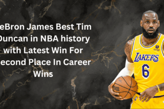 LeBron James Best Tim Duncan in NBA history with Latest Win For Second Place In Career Wins