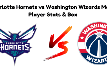 Charlotte Hornets vs Washington Wizards Match Player Stats & Box Score 26 December 2024