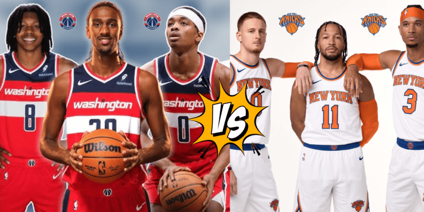 Washington Wizards vs New York Knicks Match Player Stats & Box Score 18 November